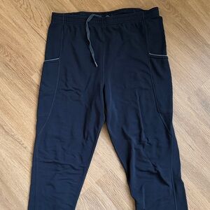 PATAGONIA Men's Black Borderless Run Tights.